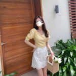 Ladies yellow little daisy dress - Image 3