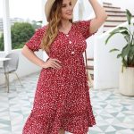 Ladies Ladies Strong Size Sun Dress Womens Big Fatty