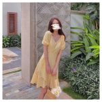 Ladies yellow little daisy dress - Image 4