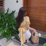 Ladies yellow little daisy dress - Image 2