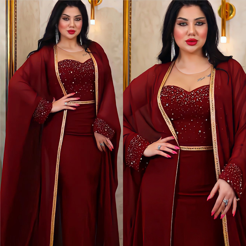 3e933e59-8a5c-4dc4-b1d4-9aed90b36e4c.jpg Women's Wear 2 Piece Set Long Dress Summer Autumn Women Traditional African Clothing Fairy Dress - Image 1