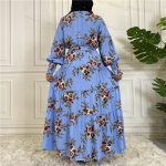Malaysian Turkish Base Outside Wear Dress - Image 5