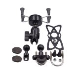 Motorcycle Mobile Phone Bracket Modification Electric Bike Bicycle Accessories Aluminum Alloy Base Bracket - Image 2