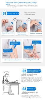 Upper Arm Electronic Blood Pressure Meter Household - Image 6