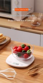 Kitchen Electronic Scale High Precision Weighing Food - Image 3