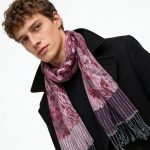 2pcs Glamorous Dinner Accessory Rich Jacquard Texture Catches Light Evening Jacquard Scarf,Luxe Look For Evening Wear,Scarf,vacation,daily Life,evening Party,Office Appropriate Subtlety For Women Men - Image 3