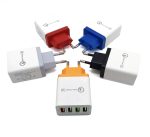 USB Charger Quick Charge 3.0 4 Phone Adapter For Tablet Portable Wall Mobile Charger Fast Charger - Image 4