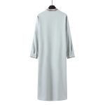 Muslim Men's Clothing Loose Lapel Fashion Robe - Image 3