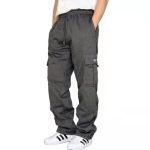 Men Pants Sweatpants Stretch Elastic Waist Jogger Sports Pants Drawstring Trousers Fashion Mens Clothing - Image 6