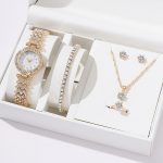 Diamond Women Watches Luxury Fashion Rhinestone Quartz Bracelet Wrist Watch For Women - Image 7
