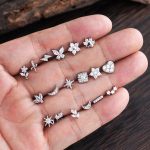Minimalist Micro-Set Zircon Ear Cuffs - Image 2