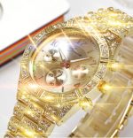 Women Crystal Quartz Analog Wrist Watch Fashion Stainless Steel Geneva Luxury Reloj Hombre Montre Femme Sport Watches - Image 8
