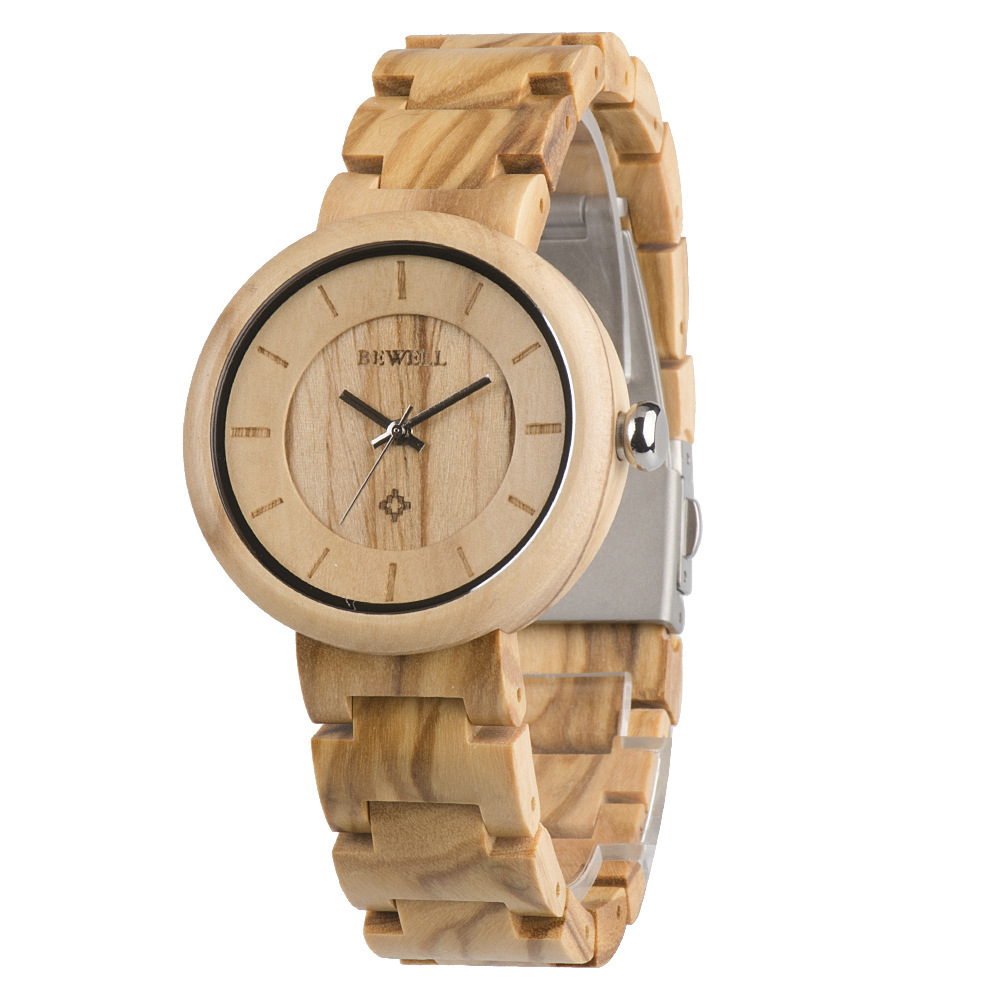 1388857292504.jpg Bamboo wood watch watch ladies watch quartz movement watch - Image 1