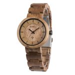 Bamboo wood watch watch ladies watch quartz movement watch - Image 5