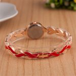 Leaf bracelet quartz wrist watch - Image 2
