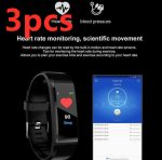Smart Bracelet With Bluetooth Wristband Heart Rate Monitor Watch Activity Fitness Tracker - Image 5
