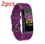 Smart Bracelet With Bluetooth Wristband Heart Rate Monitor Watch Activity Fitness Tracker - Image 2