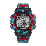 Digital Chronograph Calendar Waterproof One-eye Camouflage Sports Watch - Image 6