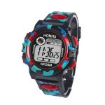 Digital Chronograph Calendar Waterproof One-eye Camouflage Sports Watch - Image 7
