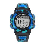 Digital Chronograph Calendar Waterproof One-eye Camouflage Sports Watch - Image 3