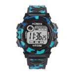 Digital Chronograph Calendar Waterproof One-eye Camouflage Sports Watch - Image 9
