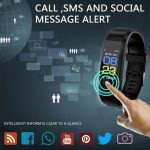 Smart Bracelet With Bluetooth Wristband Heart Rate Monitor Watch Activity Fitness Tracker - Image 8