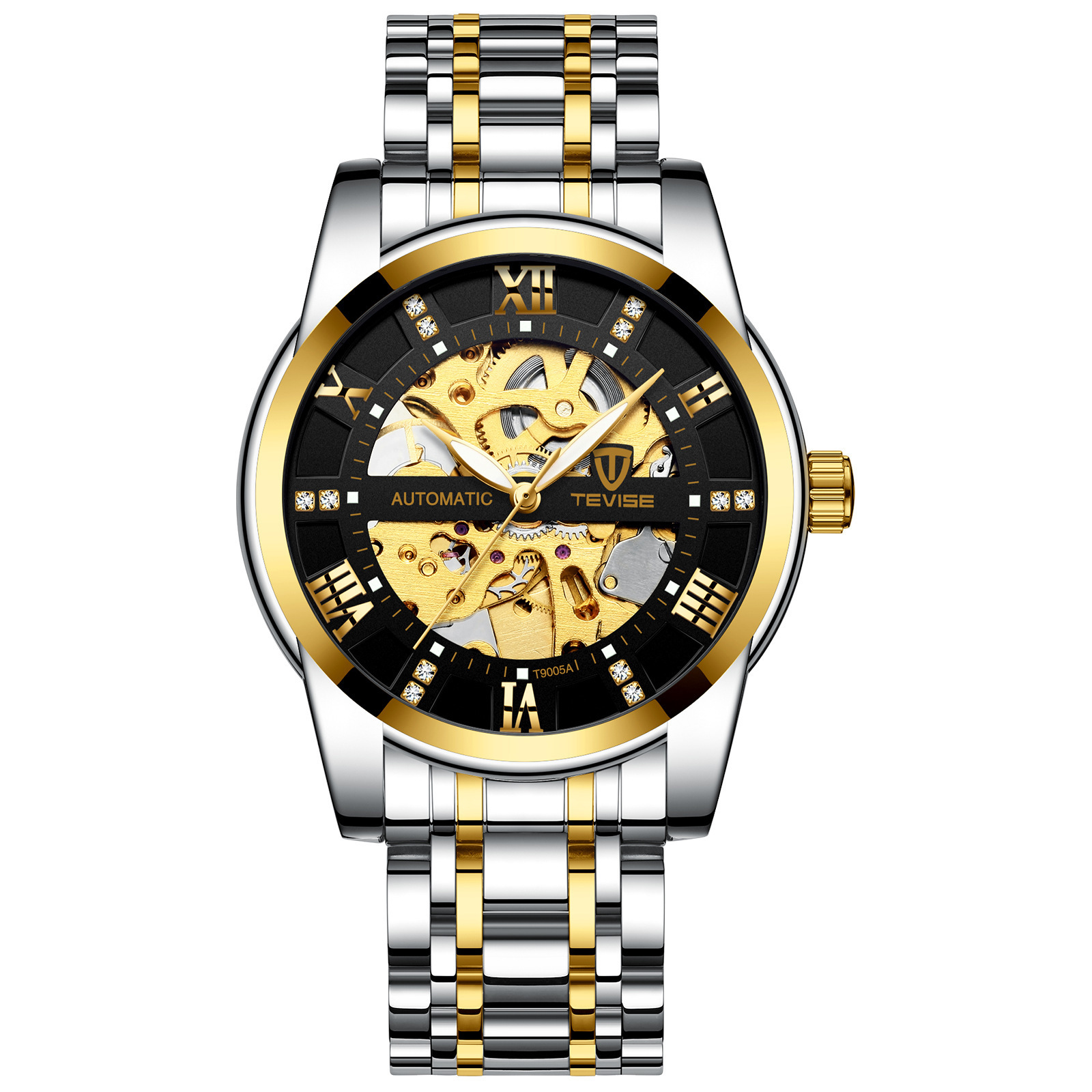 178277990698.jpg Men''s Fashion Watch Fashion Automatic Mechanical Watch Hollow Watch Watch Waterproof Men''s Watch - Image 1