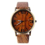 Wood Grain  Style Wrist Watch - Image 3