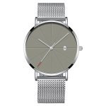 Simple calendar watch male creative waterproof quartz watch - Image 9