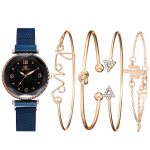 Women Watches Starry Sky Magnet Buckle Fashion Bracelet Wristwatch Roman Numeral Simple Clock Gift - Image 5