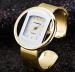Women Watches New Luxury Brand Bracelet Watch Gold Silver Dial - Image 9