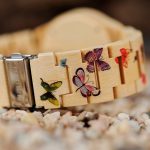 BOBO BIRD O20 Butterfly Print Women Watches All Bamboo Made Quartz Wristwatch for Ladies in Wooden Gift Box - Image 3