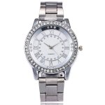 Vansvar Brand Rose Gold Watch Luxury Women Dress Rhinestone Quartz Watch Casual Women Stainless Steel Wristwatches Female Clock - Image 7