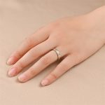 Titanium Steel Couple Rings For Women Non-fading Korean-style Minimalist Design - Image 2