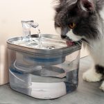 Pet Cat Dog Stainless Steel Automatic Circulation Water Dispenser Intelligent Fountain Pets Accessories - Image 9
