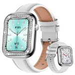 New Square Fashion Women Smart Wristwatch Diamond Waterproof - Image 10