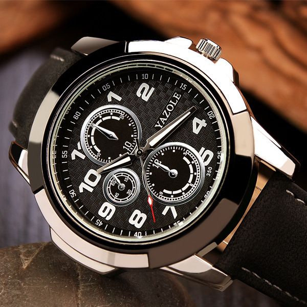 3112270769_156785643.jpg Watch Quartz Watch Creative Watch Men's Watch - Image 1