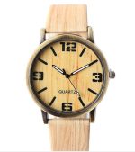 Wood Grain  Style Wrist Watch - Image 2