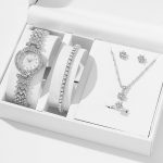 Diamond Women Watches Luxury Fashion Rhinestone Quartz Bracelet Wrist Watch For Women - Image 8