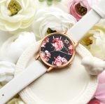 High Quality Fashion Leather Strap Rose Gold Women Watch Casual Love Heart Quartz Wrist Watch Women Dress Ladies Luxury Watches - Image 8