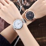 Vansvar fashion brand silver and gold mesh band creative marble wristwatch casual women quartz watches gift relogio feminino - Image 3