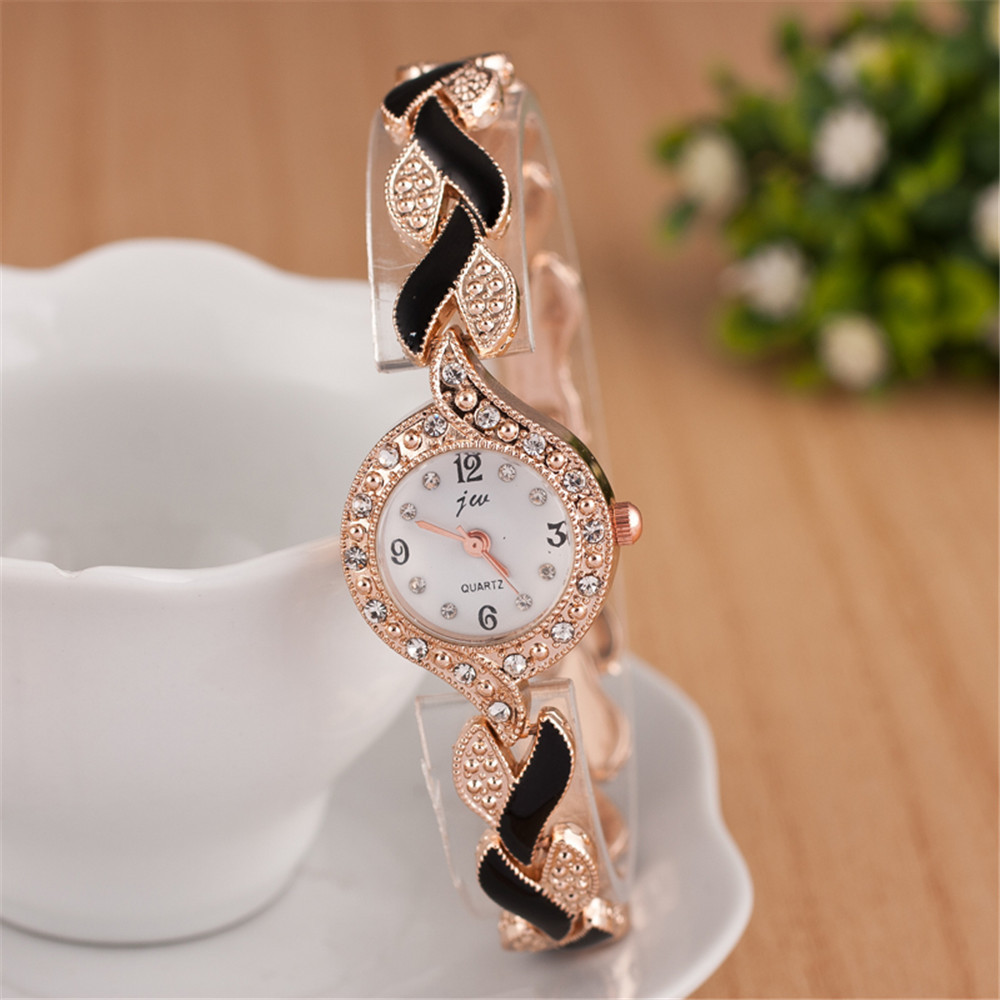 464113319670.jpg Leaf bracelet quartz wrist watch - Image 1