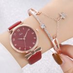 Watch Female Student New Watch Set Fashion Literal Drainage Product Bracelet Set Watch - Image 9