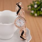 Leaf bracelet quartz wrist watch - Image 8