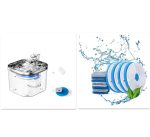 Pet Cat Dog Stainless Steel Automatic Circulation Water Dispenser Intelligent Fountain Pets Accessories - Image 5