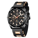 Fashion Mens Watches Top Brand Luxury Silicone Sport Watch Men Quartz Date Clock Waterproof Wristwatch Chronograph - Image 7