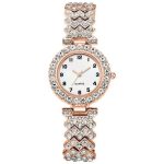 Fashion Jewelry 2pcs Luxury Fashion Women Watch Set Silver Strap Ladies Quartz Wristwatch Alloy Bracelet For Ladies Jewelry Set Clock Gift - Image 3