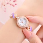 Leaf bracelet quartz wrist watch - Image 6