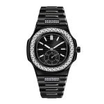 Mens Fashion Alloy  Luxury Brand Diamond Gifts Watches - Image 2