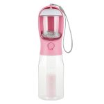 Portable Cat Dog Water Bottle Food Feeder Drinker Poop Dispenser 3 In 1 Leak-proof Multifunctional Dog Water Bottle Pet Products - Image 8